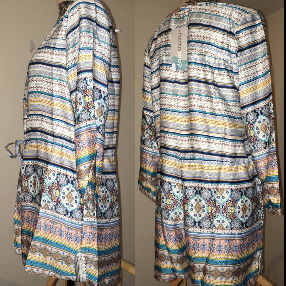 Mandala Print Lightweight Silky Trendy Boho Romper - Picture 7 of 7